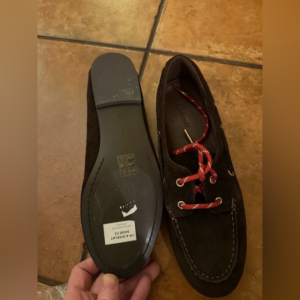 Madewell 7.5 The Jamie Boat Shoe NX055 - Picture 4 of 6
